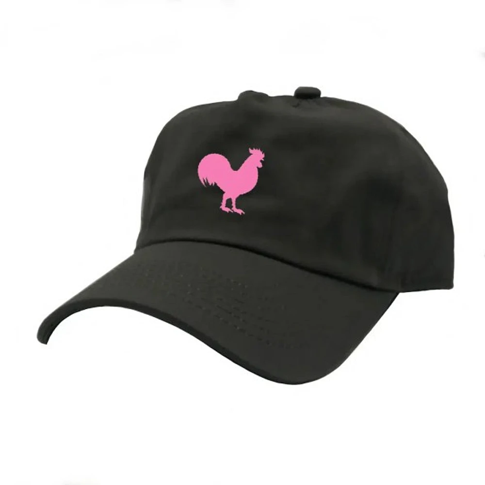 5 Point Pink Rooster Hat