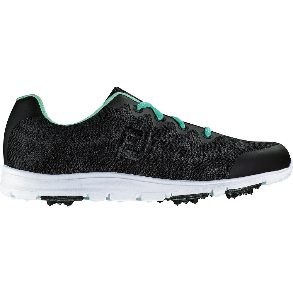 Women's enJOY Spikedless Golf Shoe- Black (FJ# 95705)