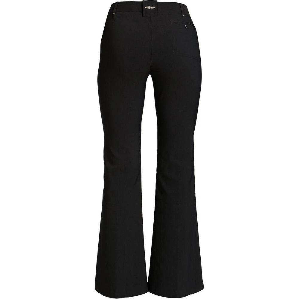 Women's Skinnylicious 41 Inch Fly Front Flare Pant