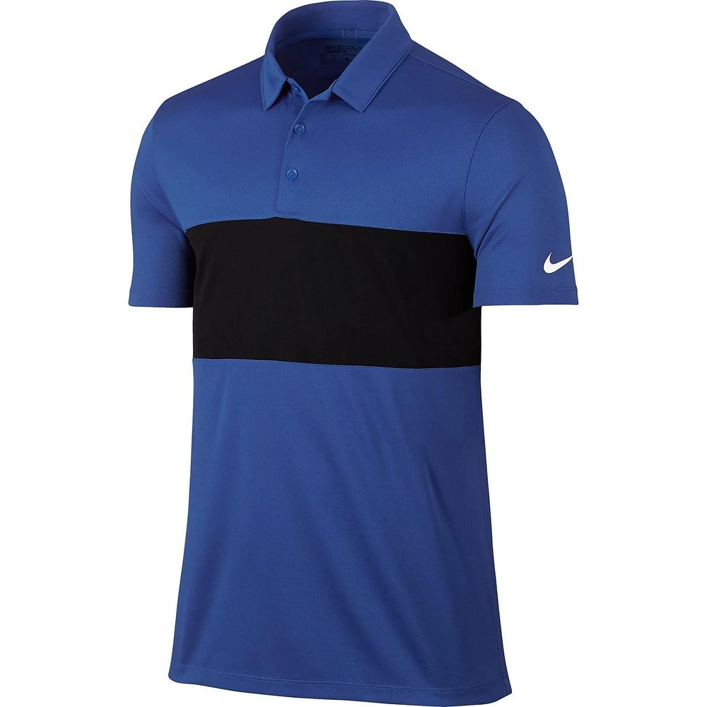 Men's Breathe Colour Block Short Sleeve Polo