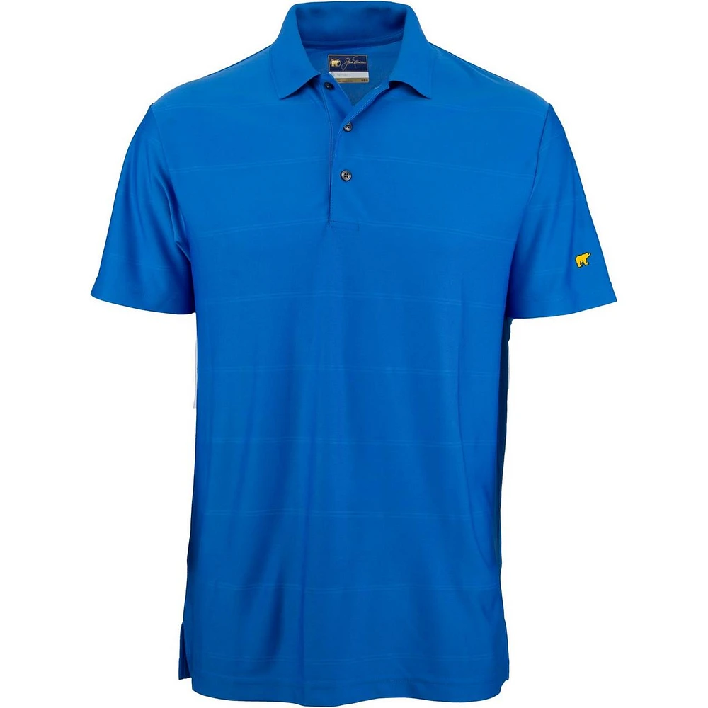 Men's Ottoman Striped Short Sleeve Polo Shirt