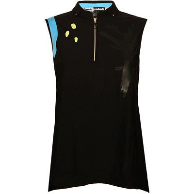 Womens Sleeveless Gleam Halter