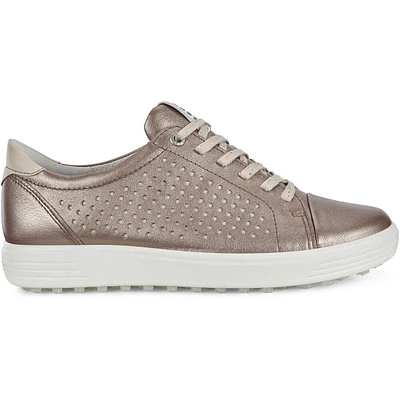 Womens Casual Hybird Spikeless Golf Shoe - BRNZ/BRNZ