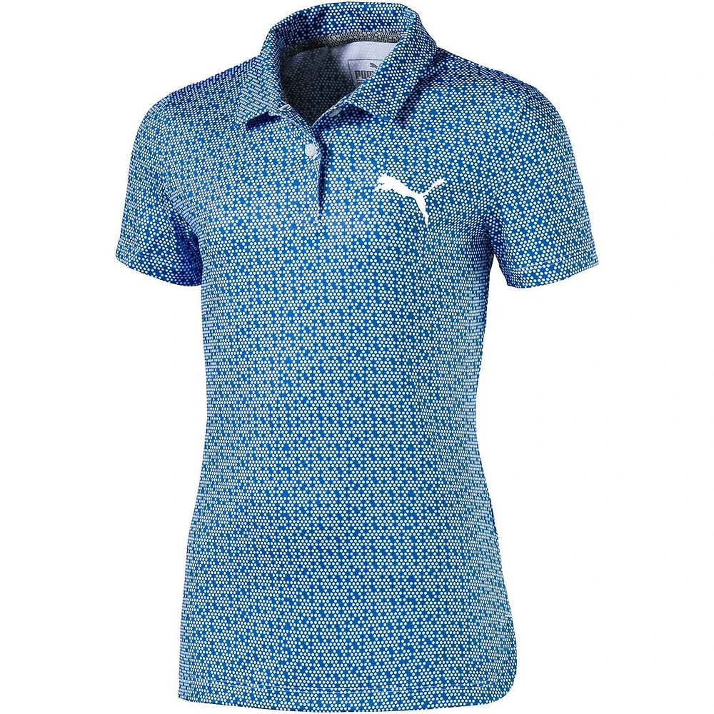 Girl's Polka Dot Short Sleeve Polo