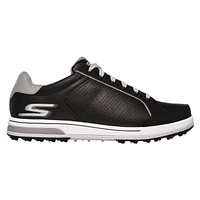 Men's Go Drive Relaxed Fit Spikeless Golf Shoe - BLK/WHT