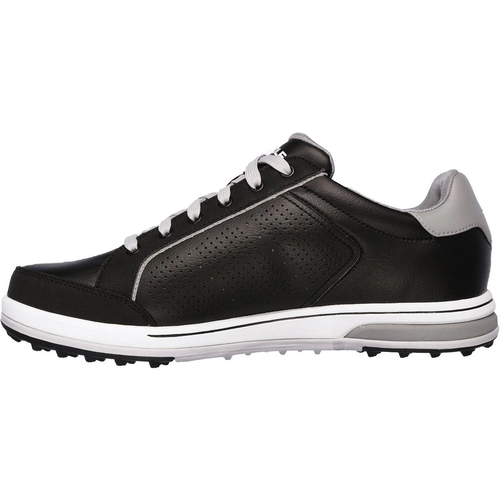 Men's Go Drive Relaxed Fit Spikeless Golf Shoe - BLK/WHT