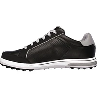 Men's Go Drive Relaxed Fit Spikeless Golf Shoe - BLK/WHT
