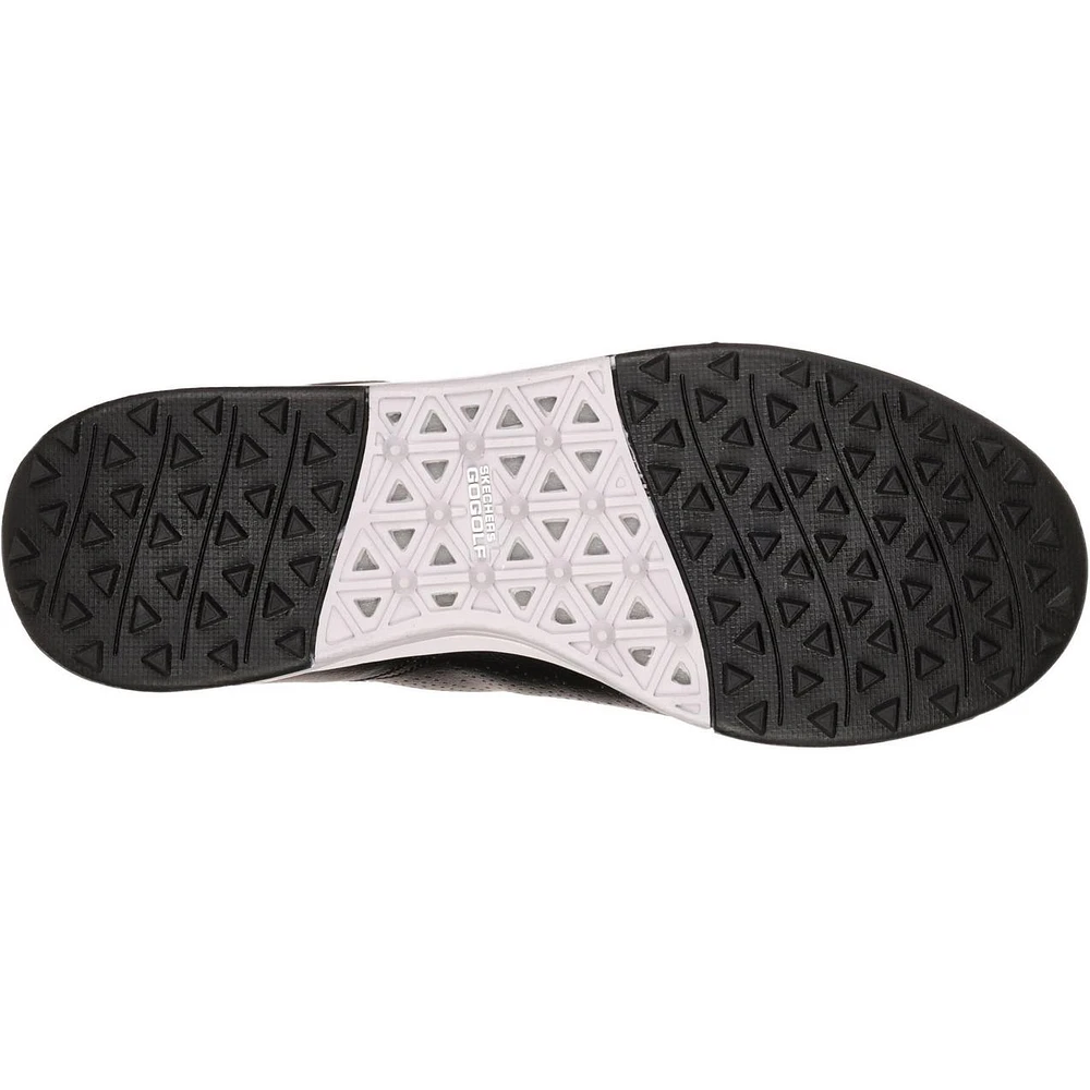 Men's Go Drive Relaxed Fit Spikeless Golf Shoe - BLK/WHT