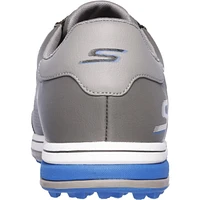 Men's Go Drive Relaxed Fit Spikeless Golf Shoe - DKGRY/BLU