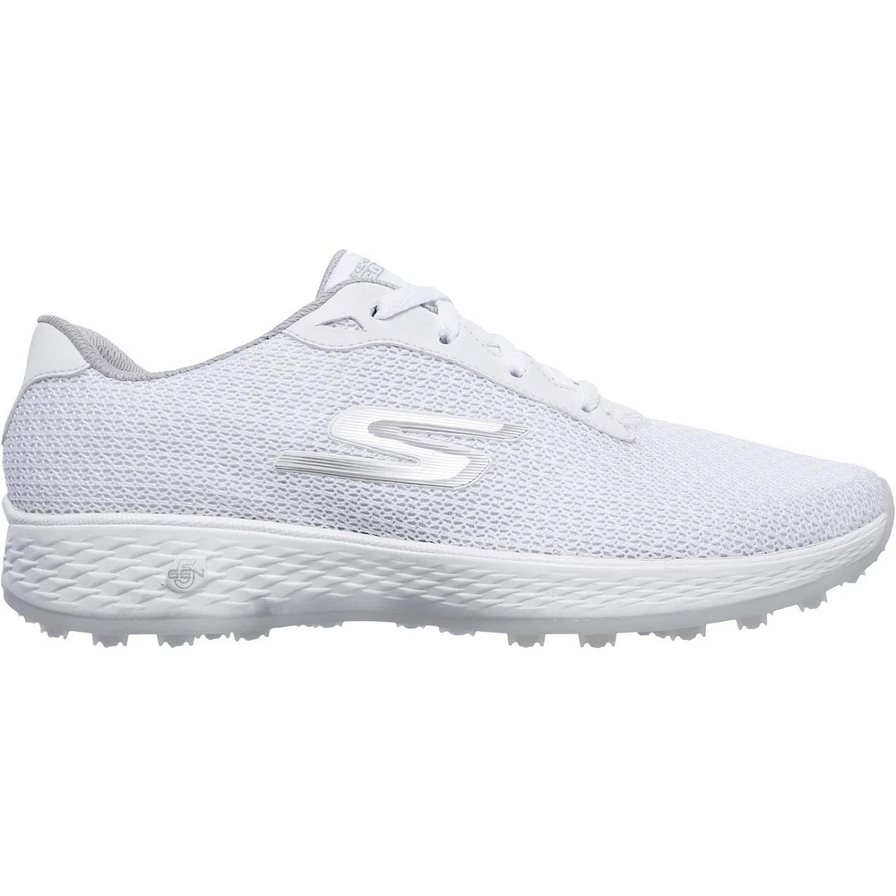 Women's Go Golf Eagle Range Spikeless Golf Shoe - WHT/WHT