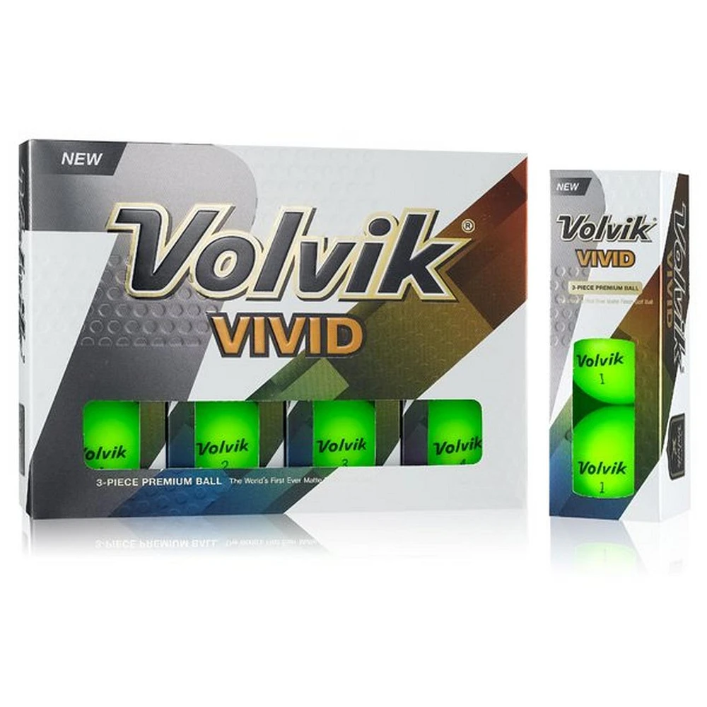 Vivid Golf Balls - Green