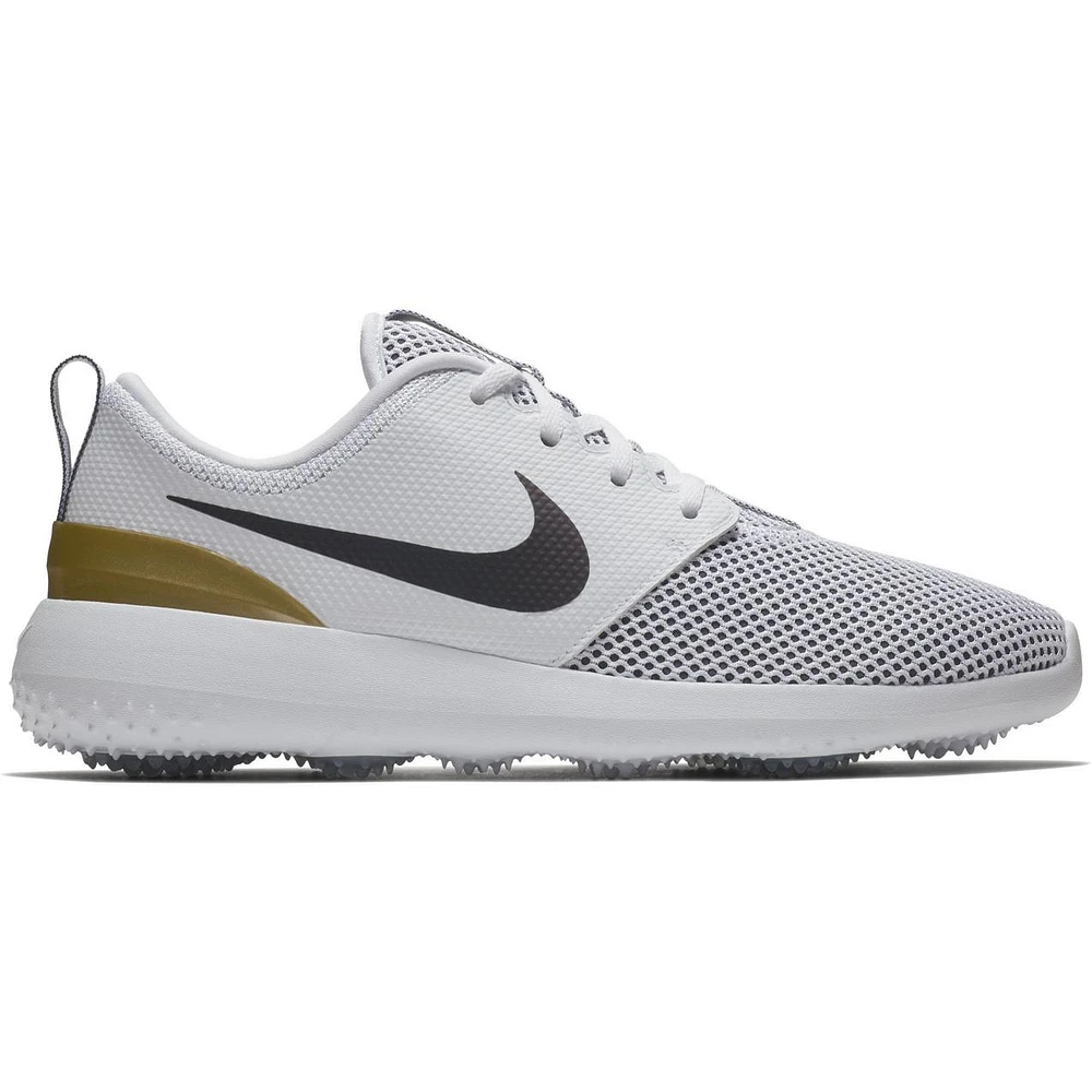 Men's Roshe G Spikeless Golf Shoe Limited Edition - WHT/NVY/GLD