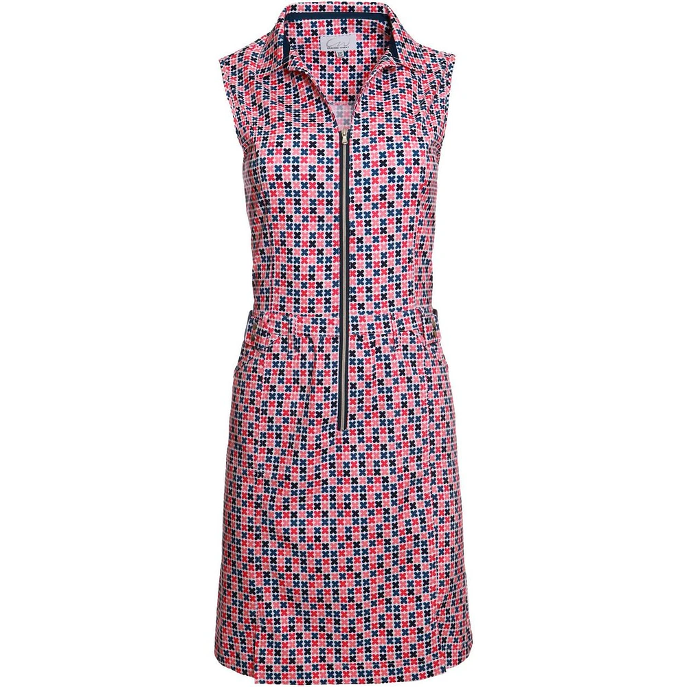 Vonita Sleeveless Belted Dress