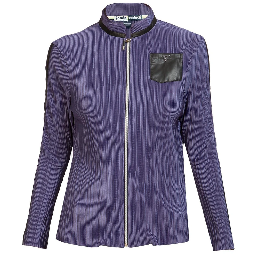Women's Full Zip Crunch Long Sleeve Jacket