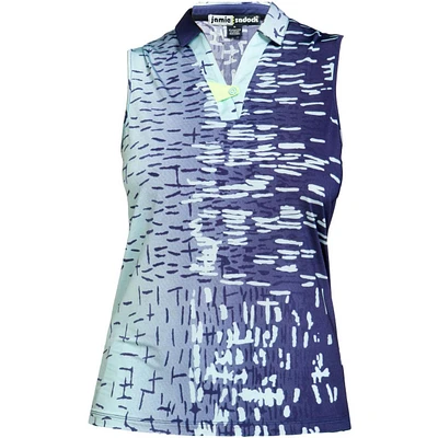 Women's Khanji Print Sleeveless Top