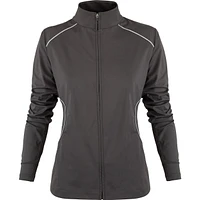 Women's Long Sleeve Full Zip Piped Jacket