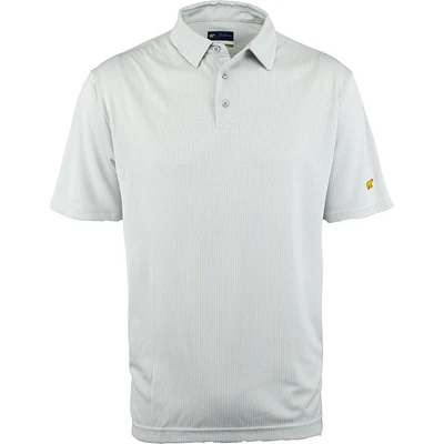 Men's Jacquard Mini Geo Short Sleeve Polo