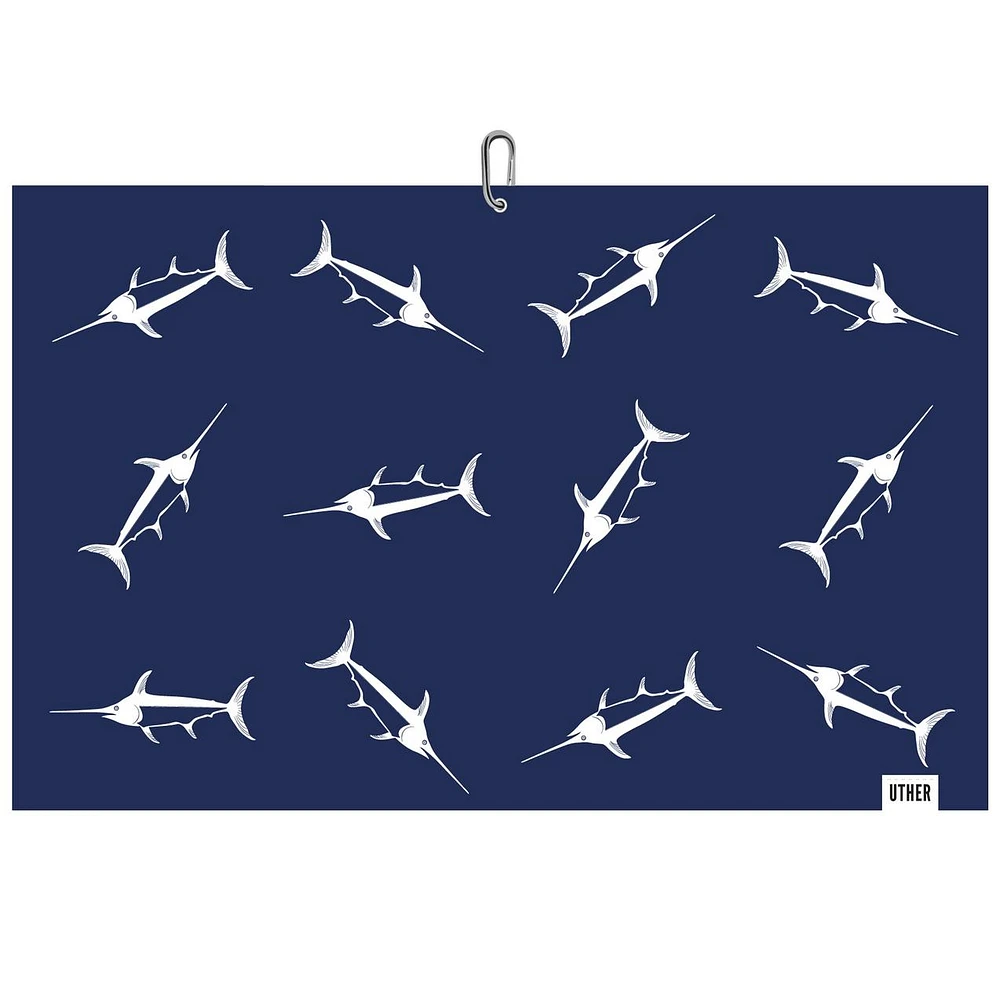 Microfiber Golf Towel - Bahama Swordfish
