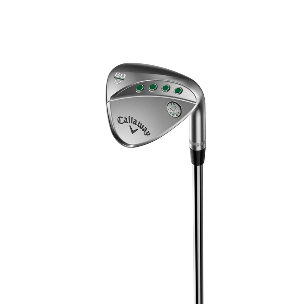 PM Grind Chrome Wedge with Steel Shaft