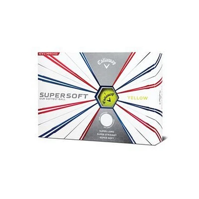 Supersoft  Golf Balls - Yellow