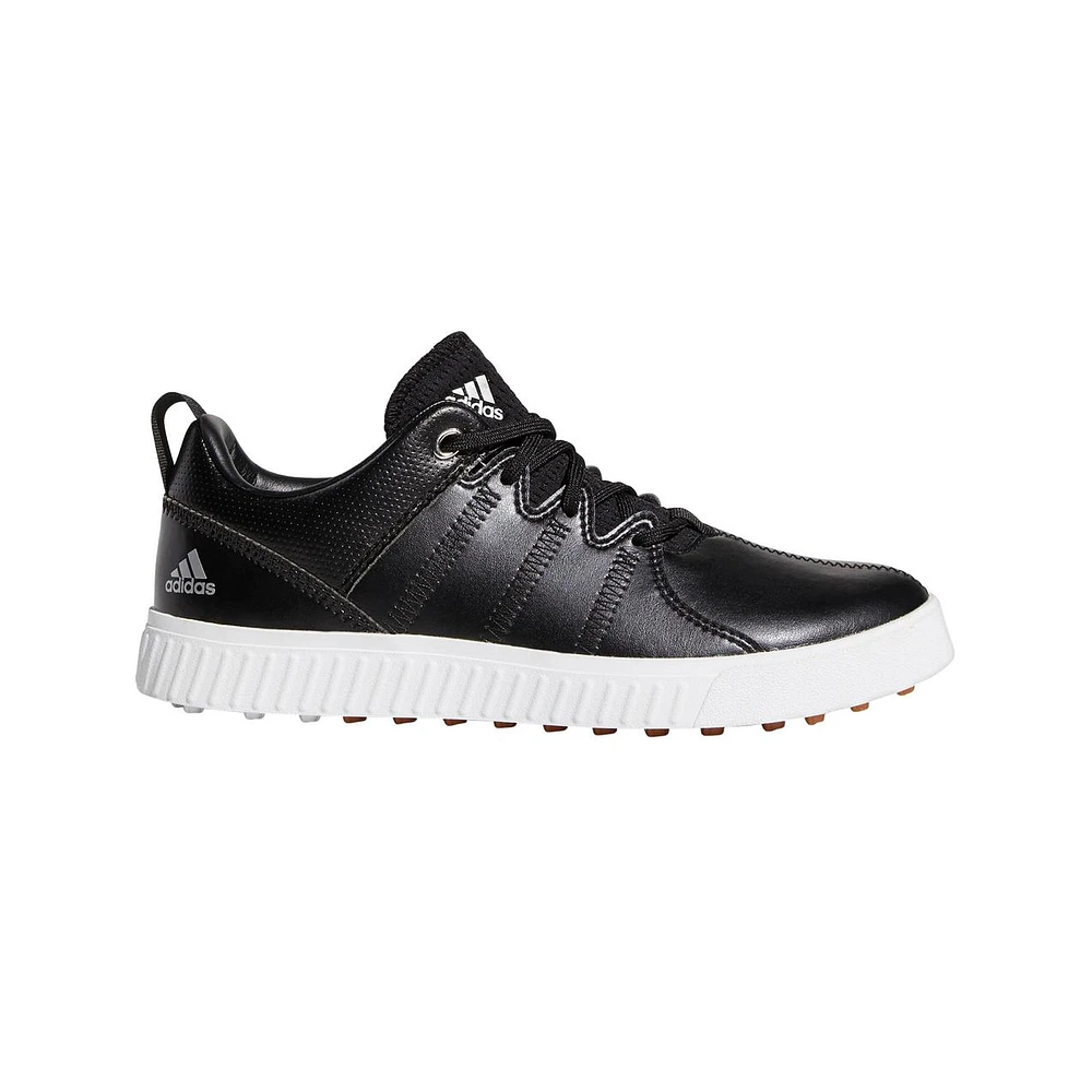 Junior Adicross PPF Spikeless Golf Shoe - Black