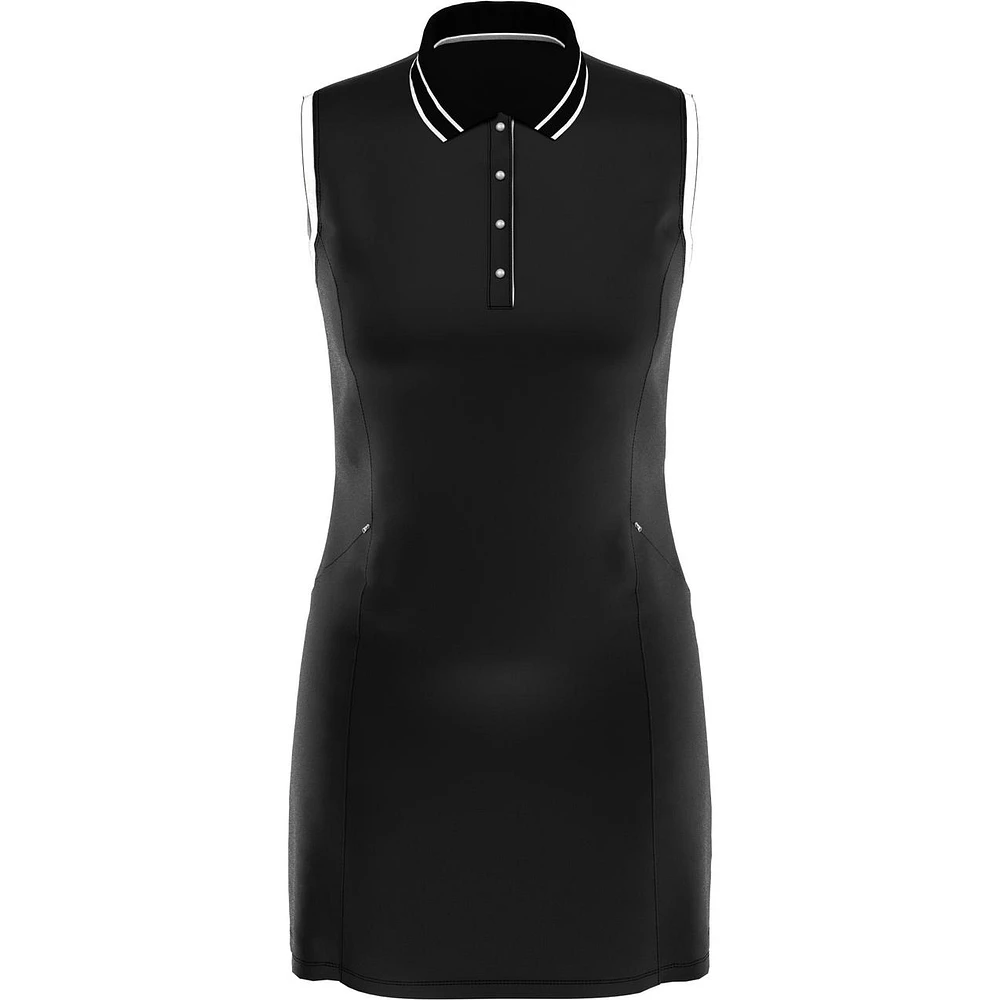 Women's Sleeveless Polo Dress