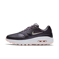 Women's Air Max 1 G Spikeless Golf Shoe - Dark Grey/Pink
