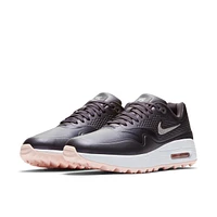 Women's Air Max 1 G Spikeless Golf Shoe - Dark Grey/Pink