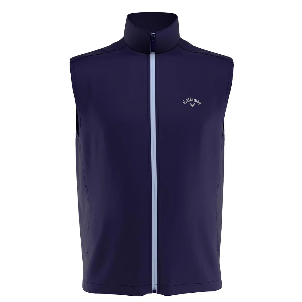 Men's Big & Tall High Gauge Fleece Full Zip Vest