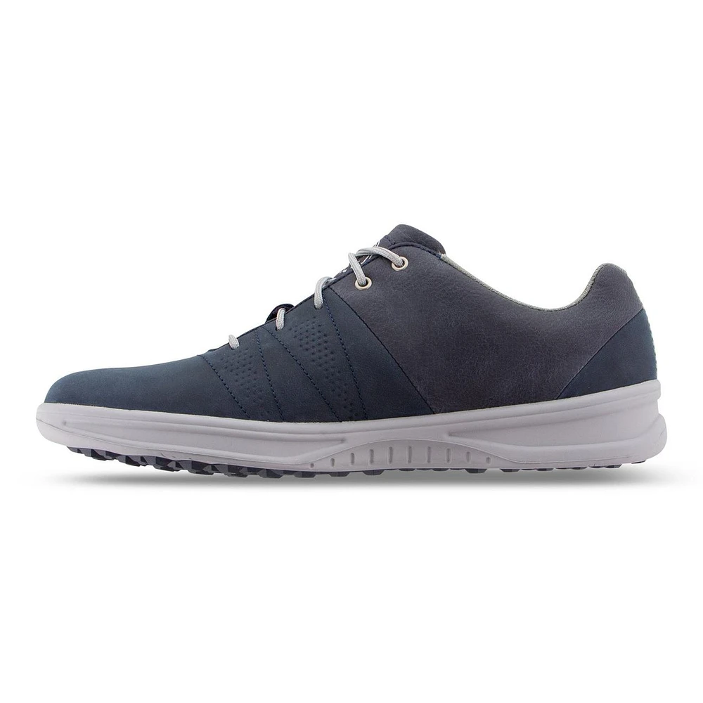 Men's Contour Casual Spiked Golf Shoe - Navy