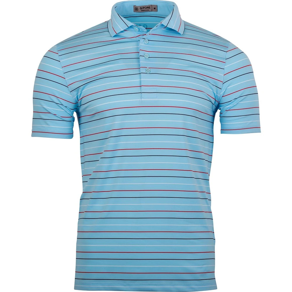 Men's Pencil Stripe Short Sleeve Shirt