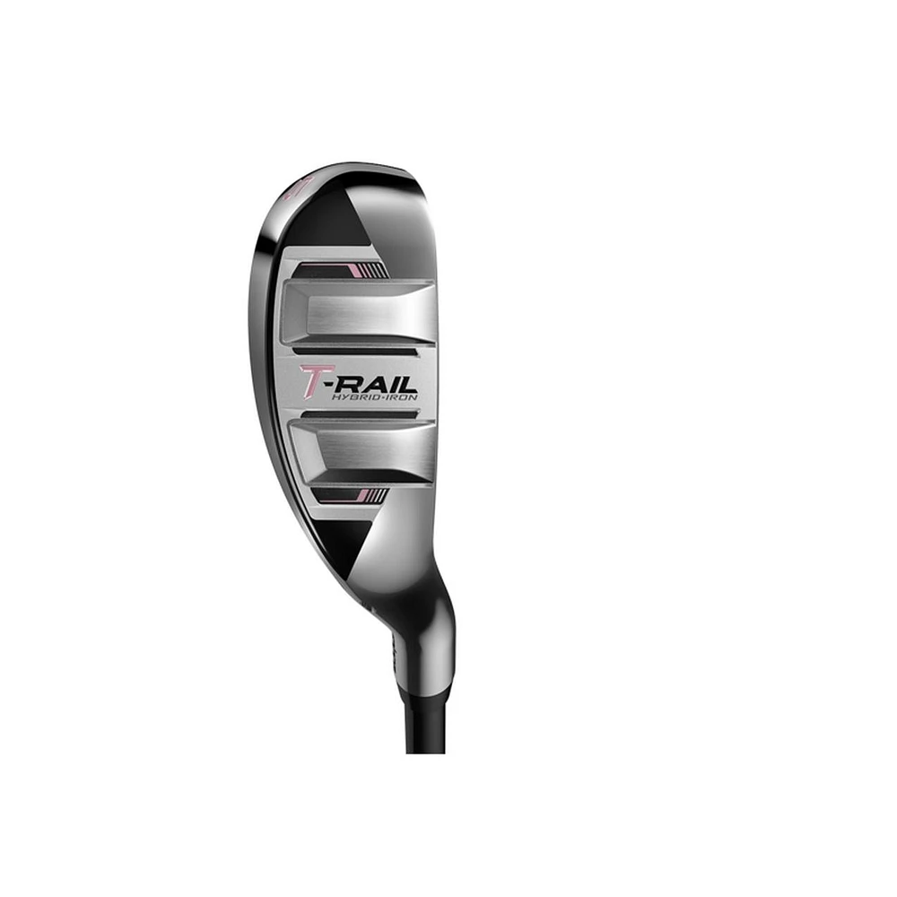 Women's T-RAIL 5H 6H 7-PW SW Iron Set with Graphite Shafts