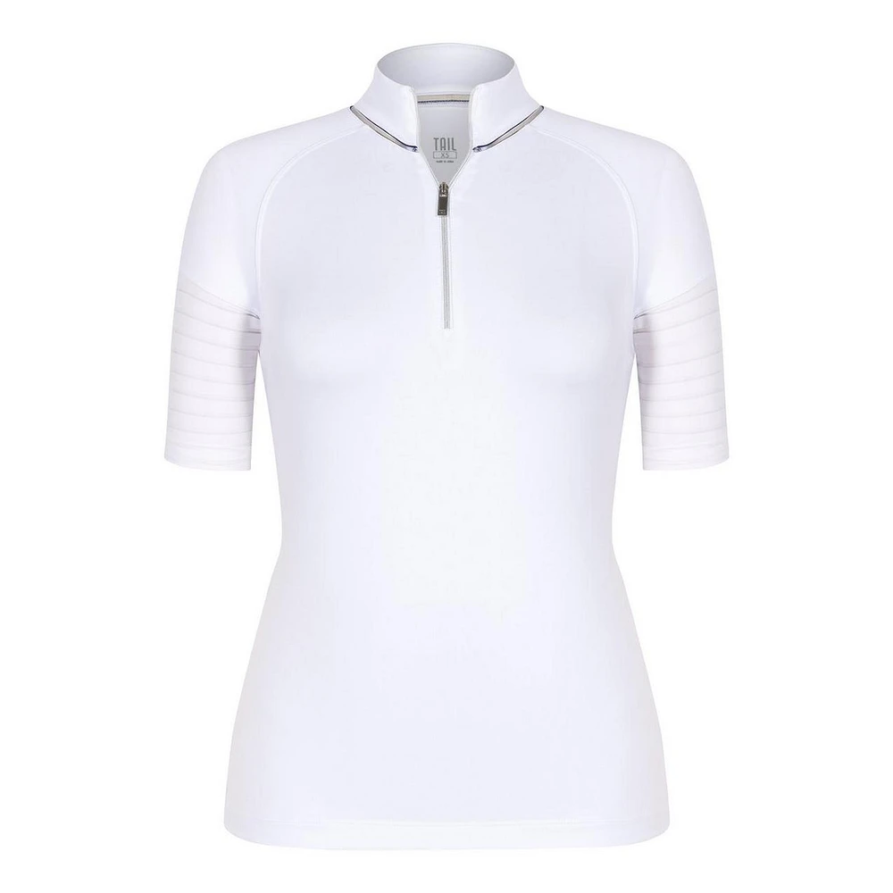 Women's Sydney Mock Short Sleeve Polo