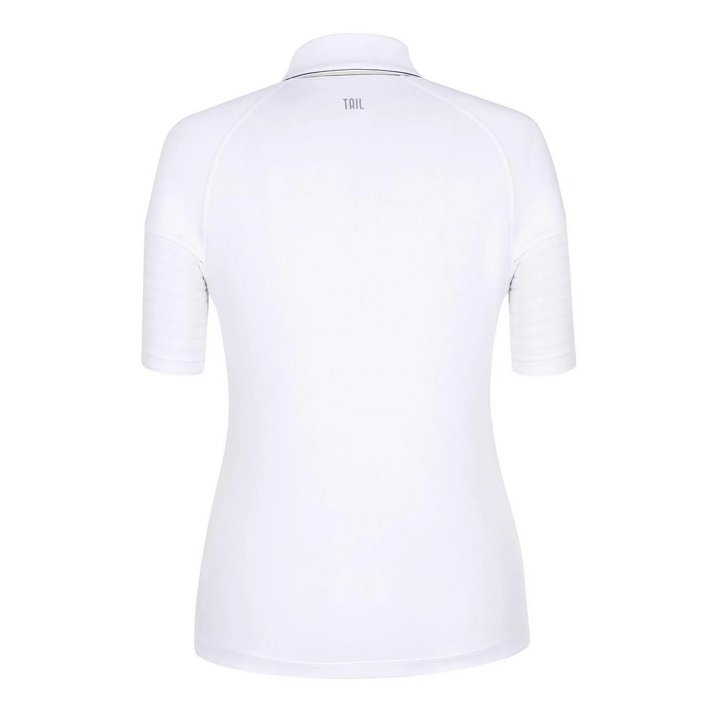 Women's Sydney Mock Short Sleeve Polo