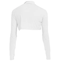 Women's Sunsense Sun Protection Crop Mock Neck Long Sleeve Top