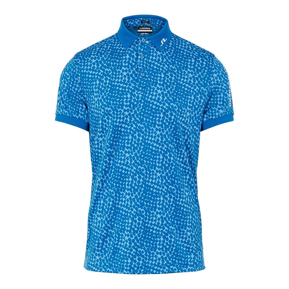 Men's Tour Tech Reg Graphic Short Sleeve Polo