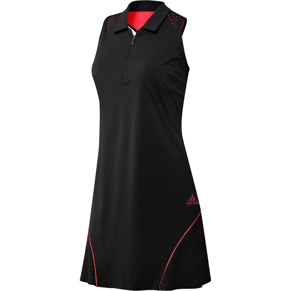 Women's Perforated Sleeveless Dress