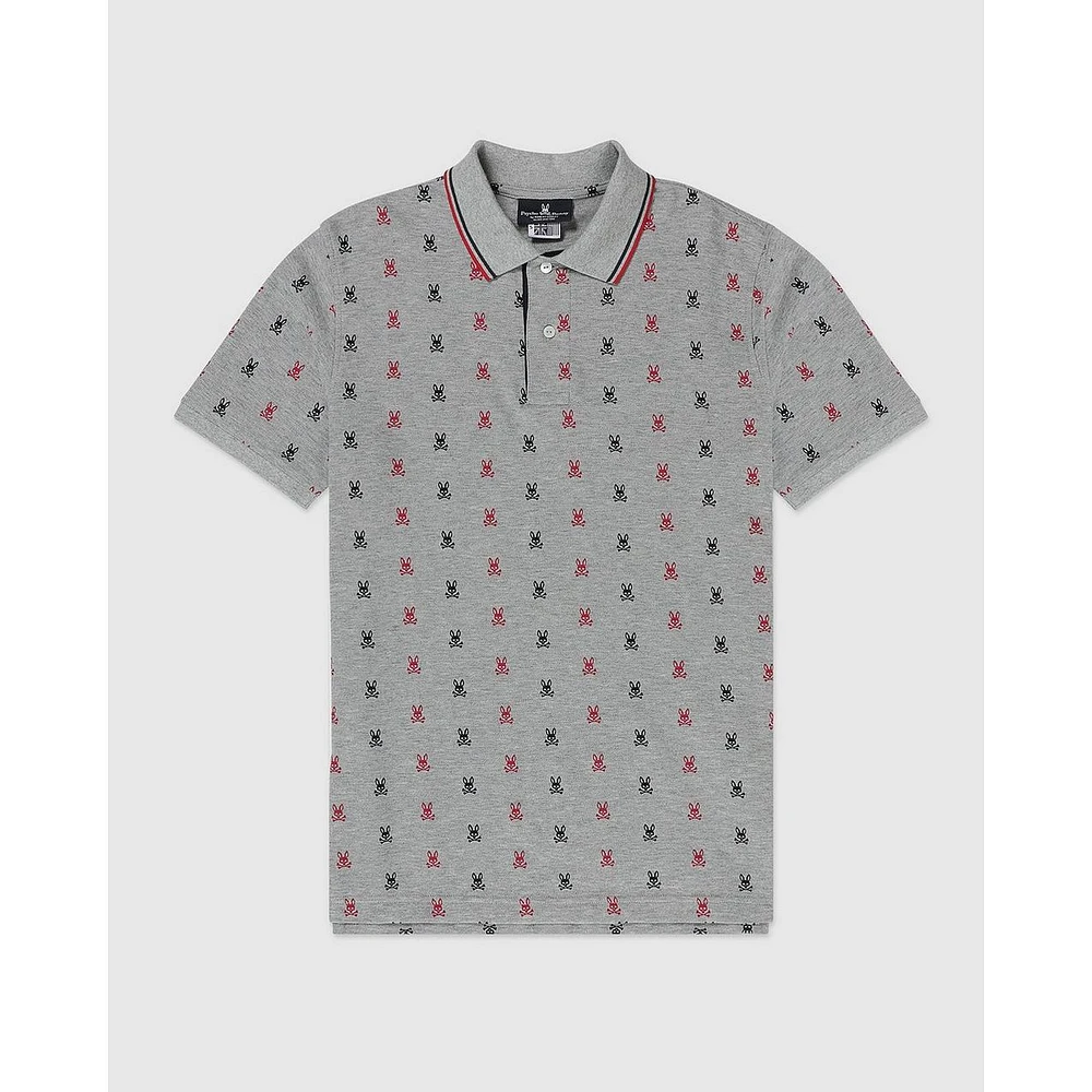 Men's Keesey All Over Print Short Sleeve Polo