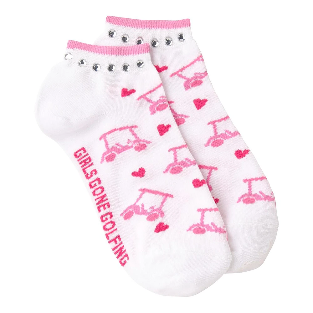 Women's Girls Gone Golfing Ankle Sock