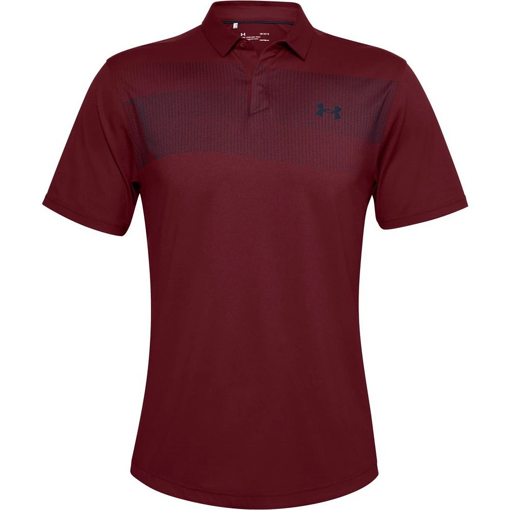 Men's Iso-Chill Chest Graphic Short Sleeve Polo