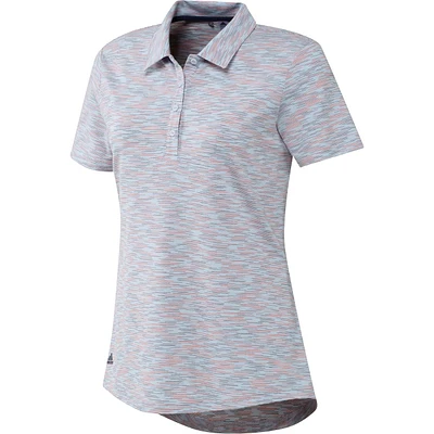 Women's Space Dye Short Sleeve Polo