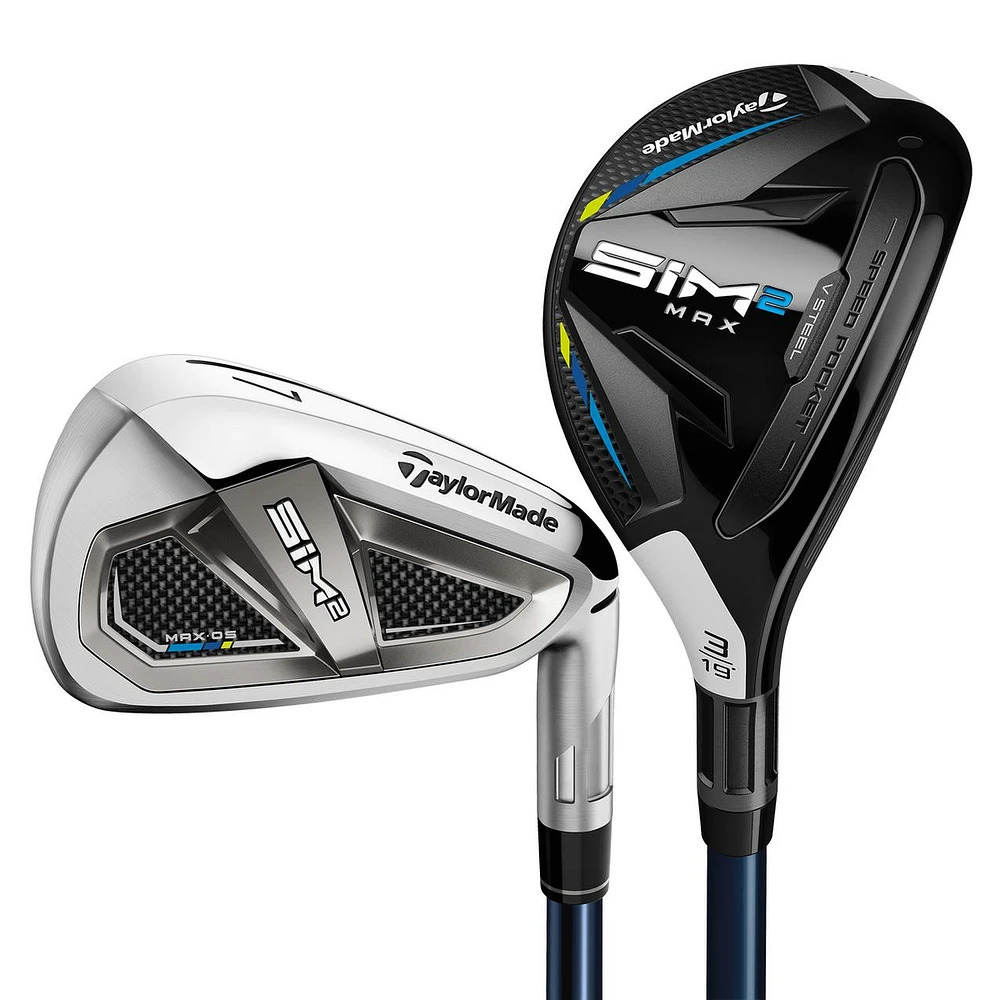 SIM2 Max OS 3H 4H 5-PW Combo Iron Set with Steel Shafts