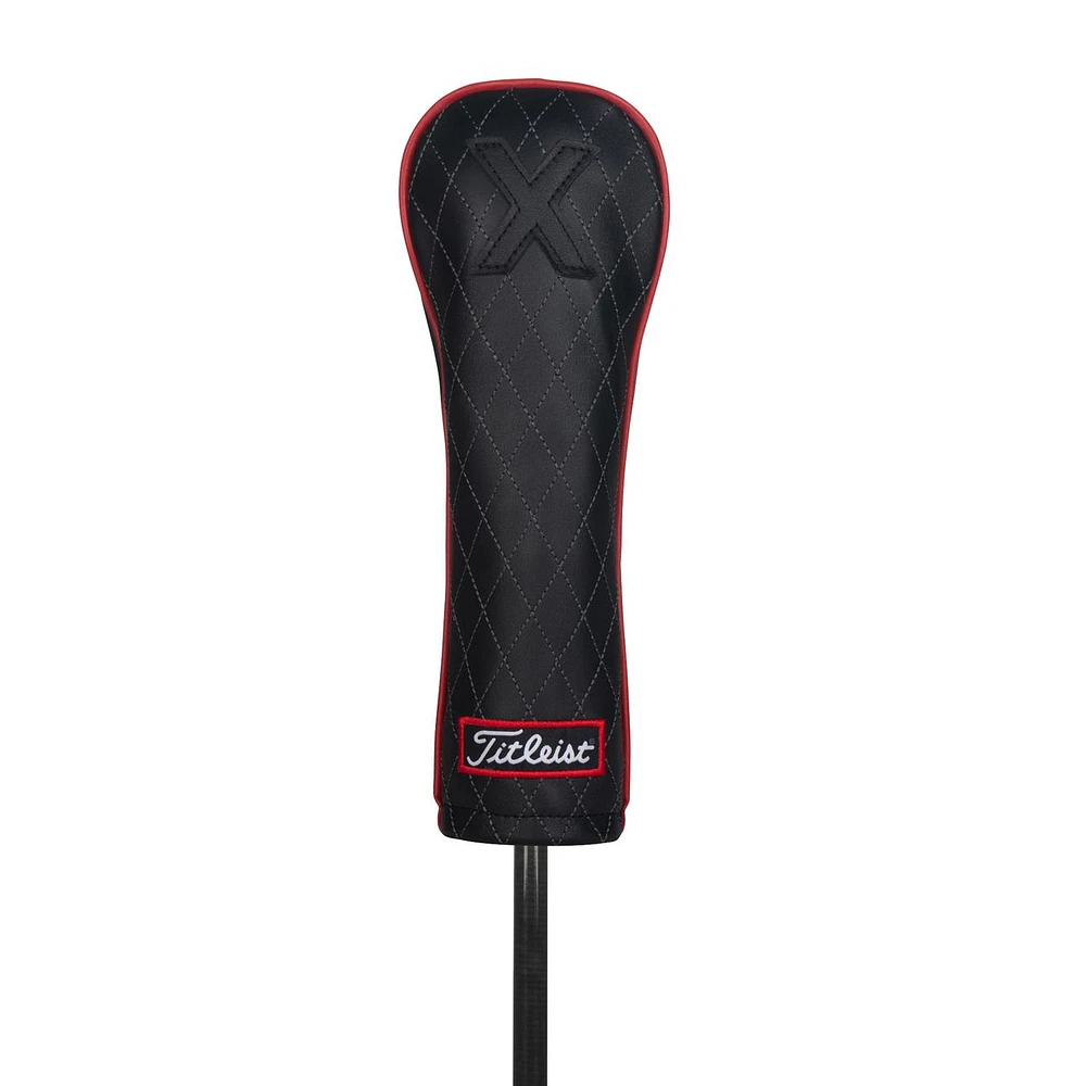 Jet Black Leather Hybrid Headcover