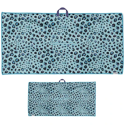 Electric Leopard Microfiber Tour Towel
