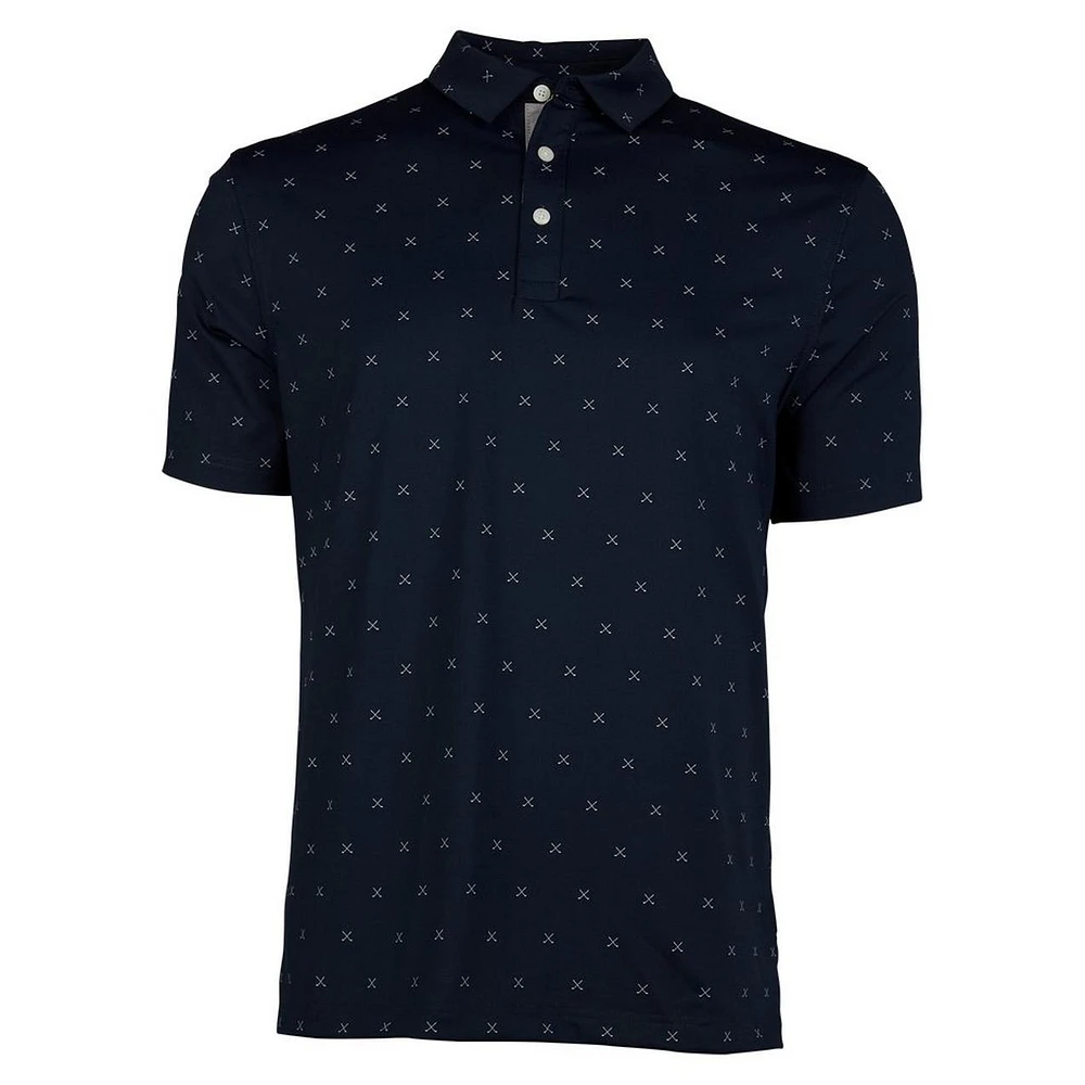 Men's Dri-Fit Player X Colab Print Short Sleeve Polo
