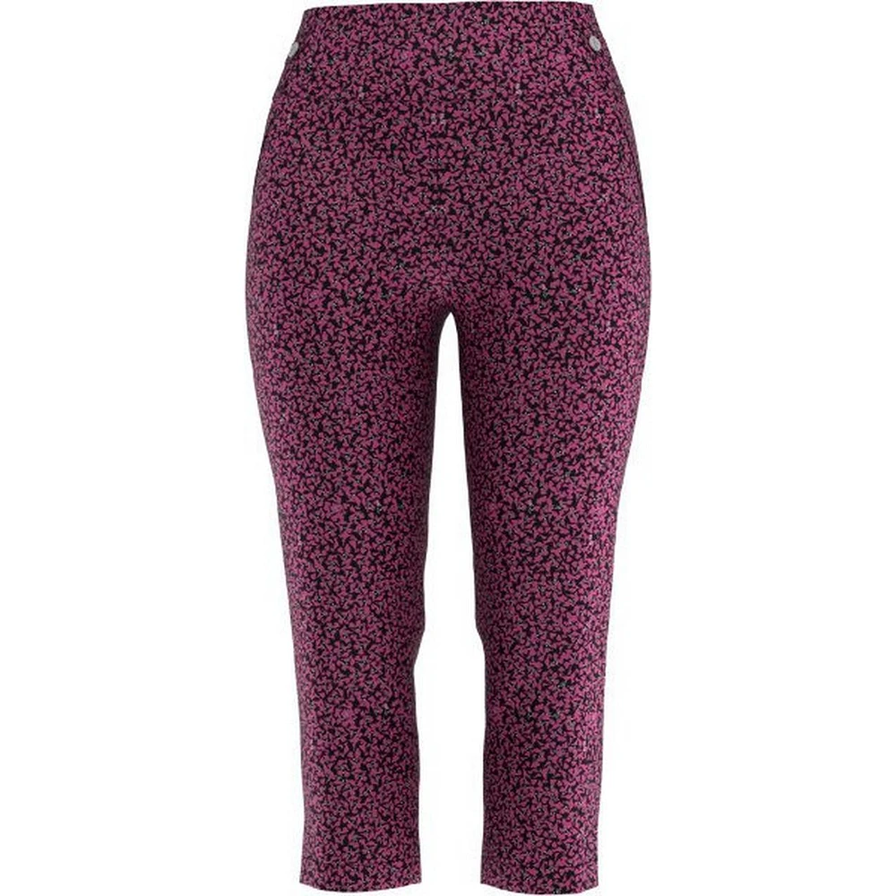 Women's Mini All Over Floral Print Capri Pant