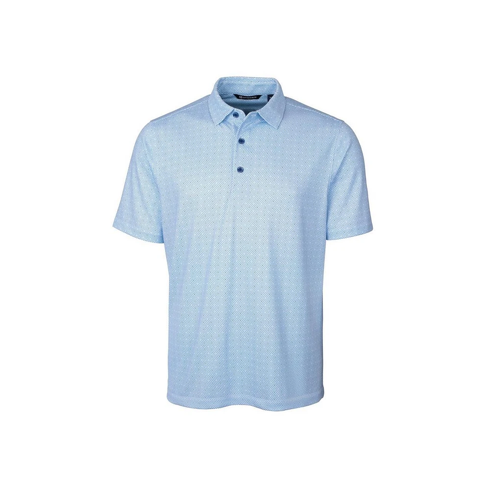 Men's Pike Double Dot Print Short Sleeve Polo