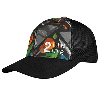 Men's Mesh Print Snapback Cap