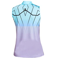 Women's Cyber Print Sleeveless Top