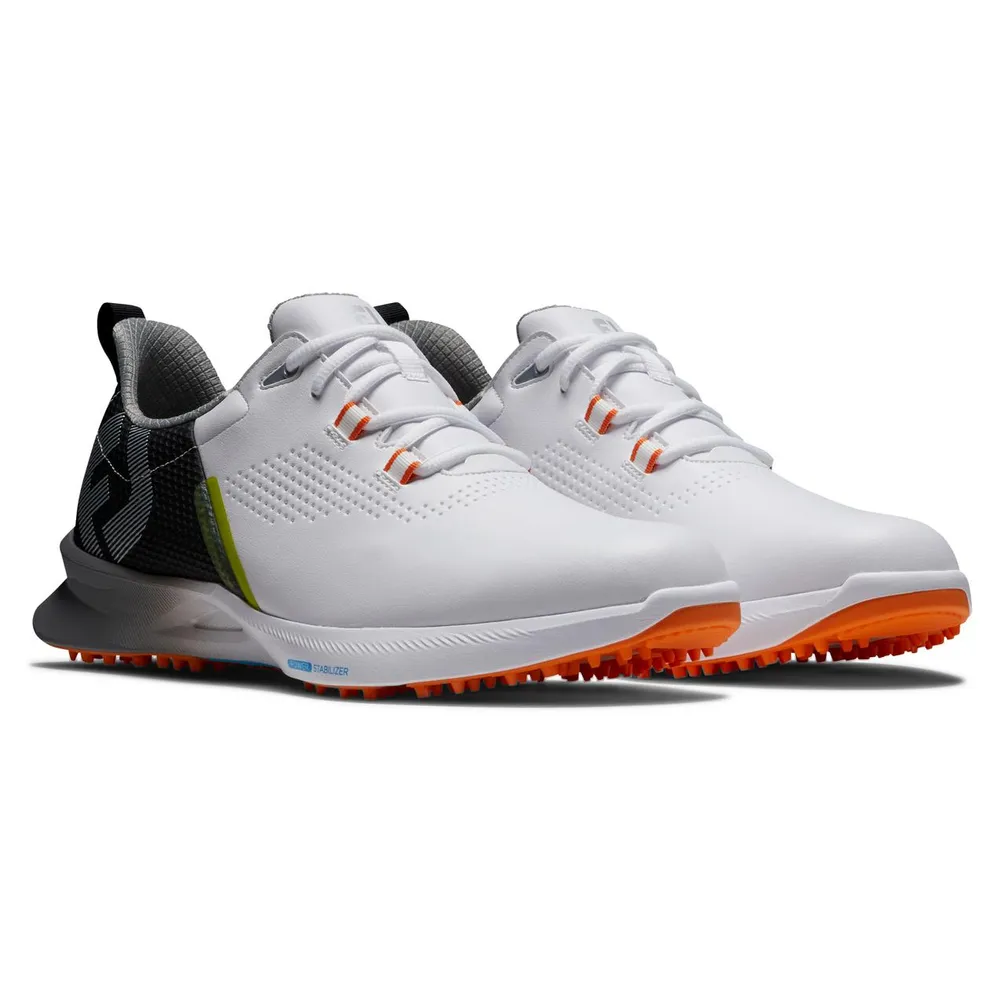 Men's Fuel Spikeless Golf Shoe - White/Multi